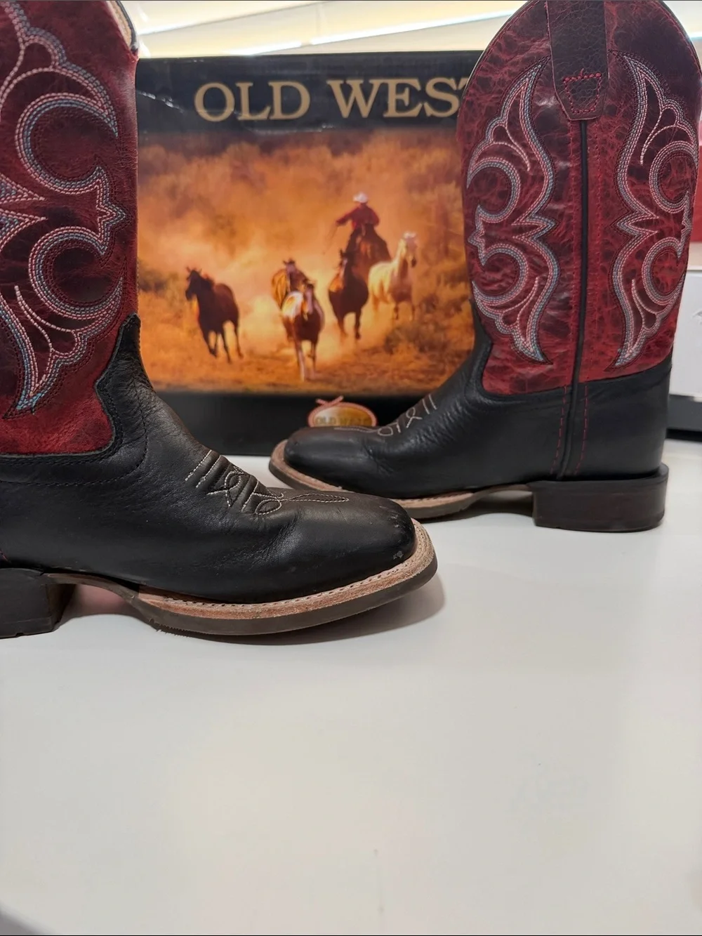 Boys Old West Boots 13C